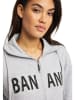 Bruno Banani Sweatjacke MADISON in Hellgrau / Melange