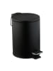 relaxdays Kosmetikeimer in Schwarz - 3 Liter