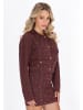 faina Women Cardigan in burgundy
