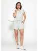 SASSYCLASSY Lässige Sweatshorts in Grau