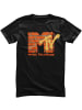 MTV T-Shirt "MTV Bricks Logo T-Shirt" in Schwarz