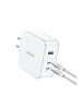 Ugreen Ugreen Nexode CD289 GaN-Netzwerkladegerät USB-A/2xUSB-C 140 W + USB-C in Weiß