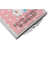 Mr. & Mrs. Panda Schminkspiegel Einhorn Baby mit Spruch in Rot Pastell