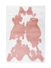 Arte Espina Hochflor Teppich Rabbit in rosa - weiß - rechteckig