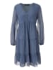 Aniston CASUAL Tunikakleid in blau-bordeaux