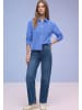 Street One Cordbluse in blau