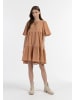 DreiMaster Vintage Damen Kleid in Hellrost