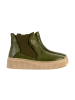 Divine Factory Alénoa High-Top-Sneaker aus Leder Grün