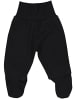 TupTam Baby Jungen Strampelhose mit Fuß 3er Pack in schwarz/beige