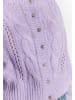 myMo Damen Strickcardigan in Violett