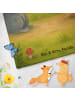 Mr. & Mrs. Panda Frottier Hase Igel Design mit Spruch in Gelb Pastell