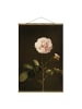 WALLART Stoffbild - Barbara Regina Dietzsch - Essig-Rose mit Hummel in Braun