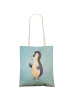 Mr. & Mrs. Panda Tote Bag Pinguin Marienkäfer ohne Spruch in Eisblau