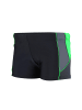Aquarti Jungen Kurze Badehose mit Einsätzen Seitlich in grün