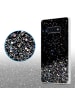 cadorabo Hülle für Samsung Galaxy S10e Glitter in Schwarz mit Glitter