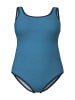 Ulla Popken Badeanzug in himmelblau