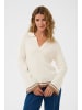 Cream Strickpullover CRVillea Regular fit in Whisper White