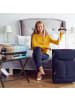 relaxdays Kofferständer in Weiß - (B)66,5 x (H)52,5 x (T)48 cm