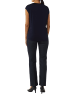 comma T-Shirt kurzarm in Blau
