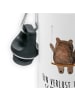Mr. & Mrs. Panda Trinkflasche Bär Schaukel mit Spruch in Weiß