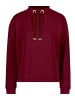 BETTY & CO Sweatshirt mit Stehkragen in Fall Burgundy