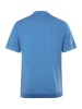 Men Plus Poloshirt in himmelblau