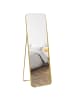 HOMCOM Ganzkörperspiegel in Gold 40L x 6B x 160H cm