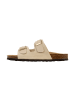 Divine Factory Noga Sierra Edge Lederpantoletten Beige
