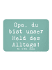 Mr. & Mrs. Panda Pinnwand Magnet Spruch Opa Held mit Spruch in Meeresbrise