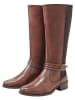 sheego Weitschaftstiefel in dunkelbraun