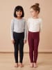 TupTam Mädchen Winter Leggings 2er PACK Gefüttert in schwarz/rot
