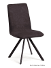 58 aufm Kessel ESSZIMMERSTUHL (2er-Set) Datja 47x92x60 Schwarz/Espresso