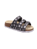 superfit Tieffußbett Pantolette FUSSBETTPANTOFFEL in Grau/Silber