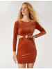 KOTON Kleid in Braun