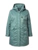 Ulla Popken Parka in grau grün