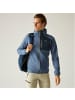 Regatta Fleecejacke Alven mit Kapuze in blau