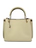 Florence Florence Umhängetasche, Handtasche Leder beige ca. 30cm