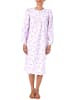 NORMANN Finett Nachthemd Knopfleiste am Hals - 37485 in pink