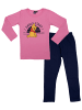 Disney Winnie Puuh Schlafanzug  Langarm in blau/rosa