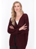 DreiMaster Women Cardigan in burgundy