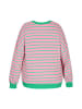 Swirly Women Plus Size Sweatshirt in Multicolor