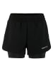 Craft ADV Essence 2-In-1 Shorts 2 W in Schwarz