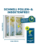 HOBERG Hoberg Fenster-Moskitonetz mit Pollenschutz 150 x 130 cm - 2er-Set