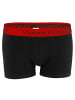 Vincent Creation® Boxershorts 6 Stück Hipster, Retroshorts in schwarz-rot/anthrazit/schwarz