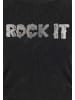 myMo ROCKS Women Longsleeve in Black Stone Wash