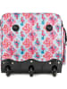 normani Reisetasche mit 3 Rollen 80 Liter in Flamingo