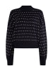 faina Damen Strickpullover in Schwarz
