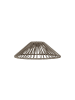 STAR Trading Outdoor Lampenschirm ,Vide' in Rattan-Optik, natur, klein
