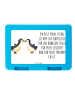 Mr. & Mrs. Panda Brotdose Pinguin Liebe mit Spruch in Weiß