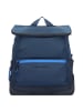 Piquadro Corner Rucksack 44 cm Laptopfach in night blue